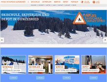 Tablet Screenshot of mikas-skischule.de